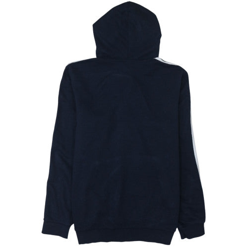 Adidas Men's Blue Pullover Hoodie Size M Sports Fleece