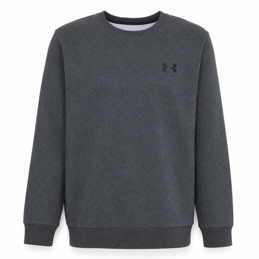 Under Armour Men's Grey ColdGear Fitted Sweatshirt Medium