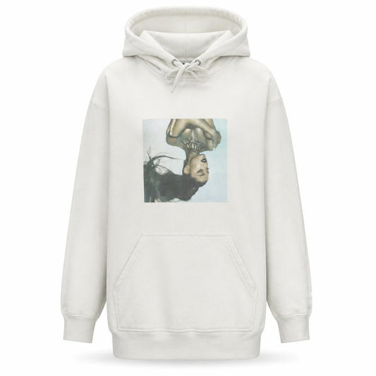 Ariana Grande Women Beige Long Sleeve Pullover Hoodie Dress Size M