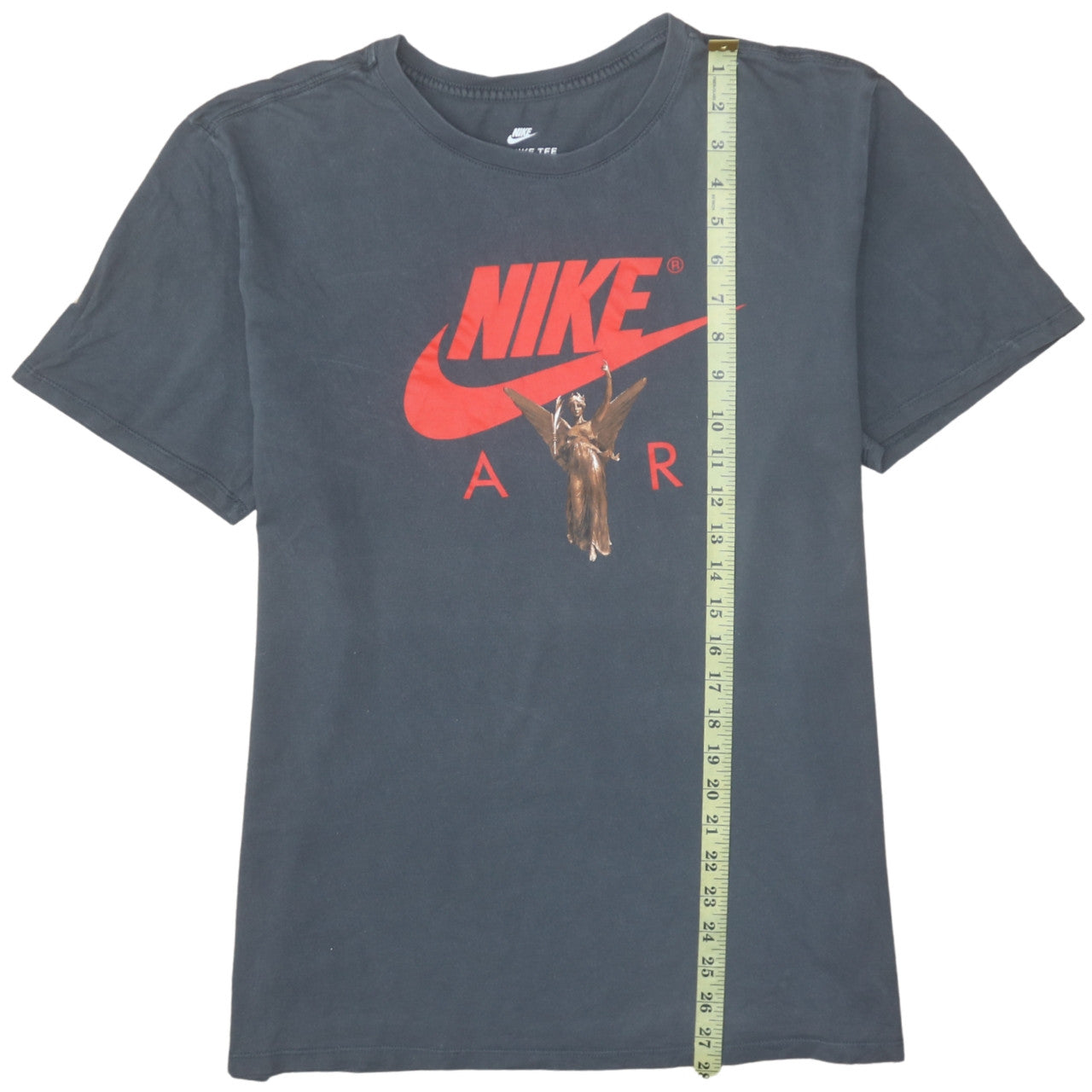 Nike Men's Black XL Athletic Fit Cotton Graphic T-Shirt