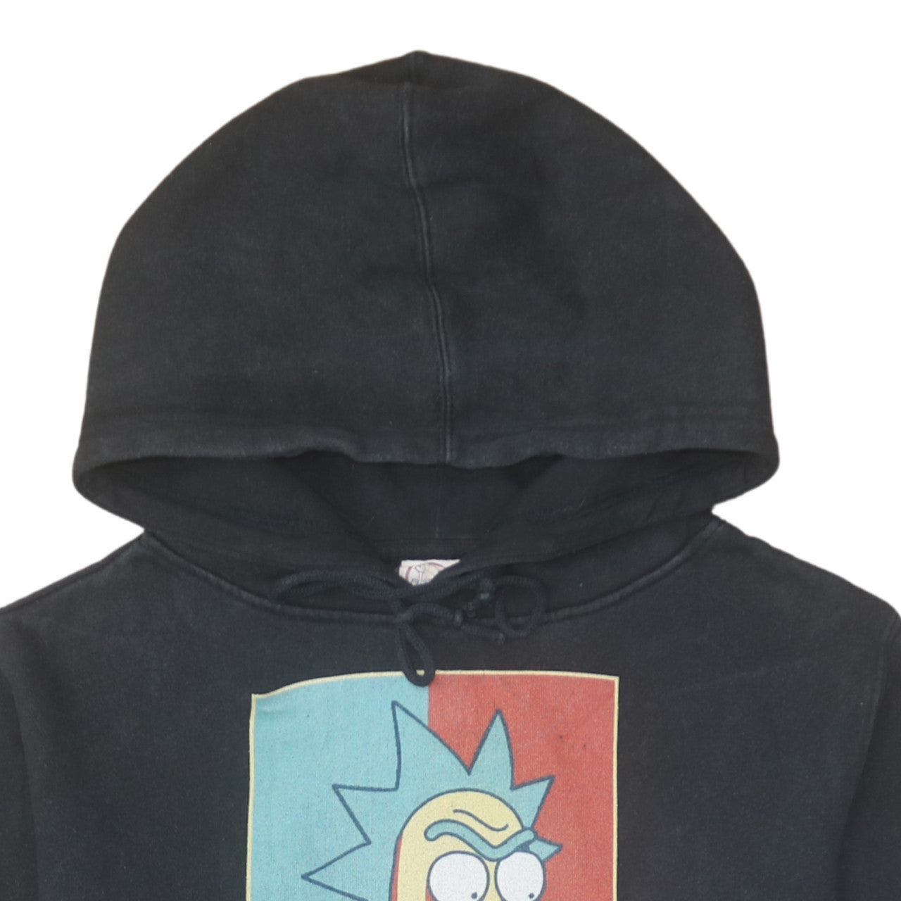 Delta Men's Black Science Cartoon Pullover Hoodie Medium