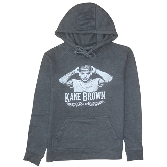 Lane Seven Mens Grey Kane Brown Pullover Hoodie Size L Graphic Print