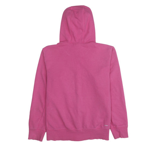 Adidas Womens Pink Full Zip Hoodie XL Sport Essentials Climalite