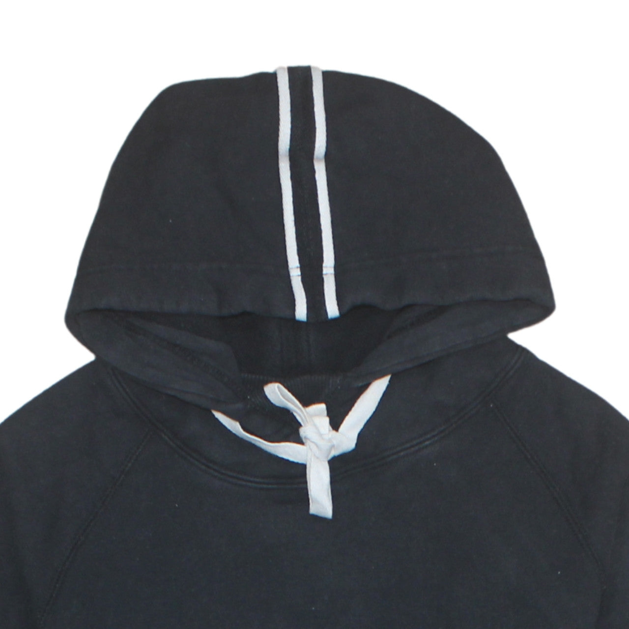 Nike Women Black Small Pullover Hoodie 100% Cotton Hooded Sweatshirt
