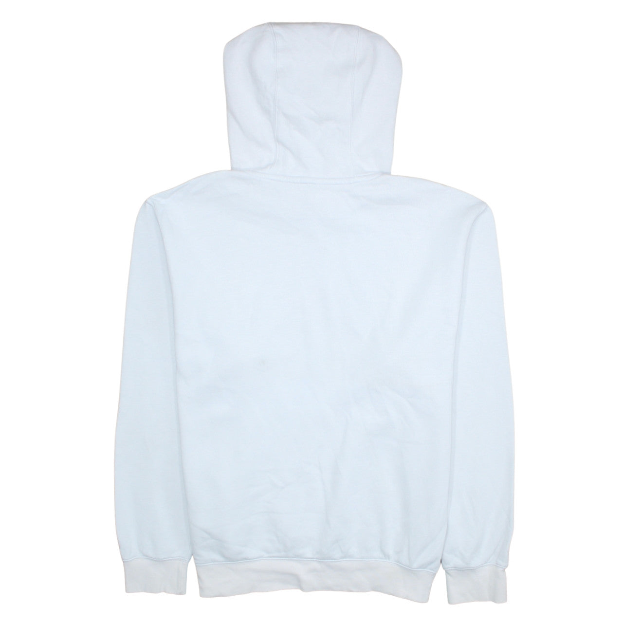 Nike Men's White Pullover Hoodie Size L Fleece Sweatshirt