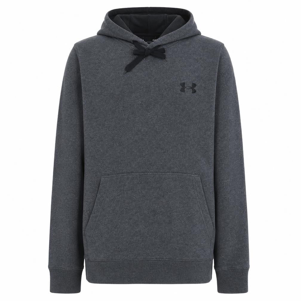 Under Armour Mens Grey Pullover Hoodie Size S Athletic Fit