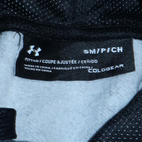 Under Armour Mens Grey Pullover Hoodie Size S Athletic Fit