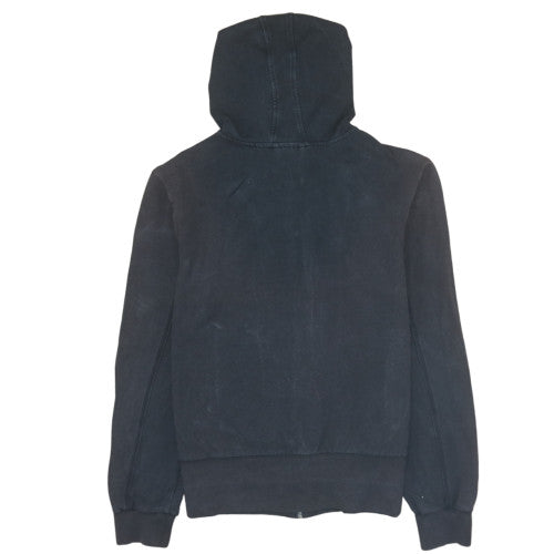Adidas Womens Black Full Zip Hoodie Sweatshirt Size M