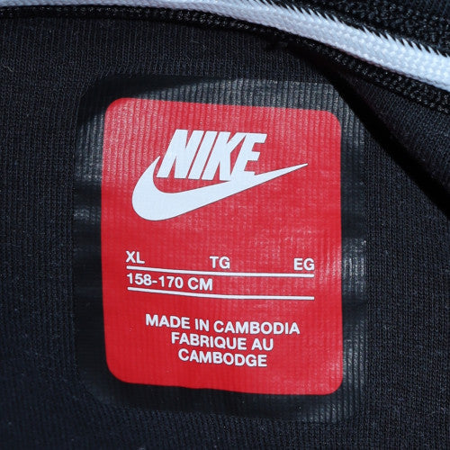 Nike Boys Black XL Full Zip Fleece Hoodie