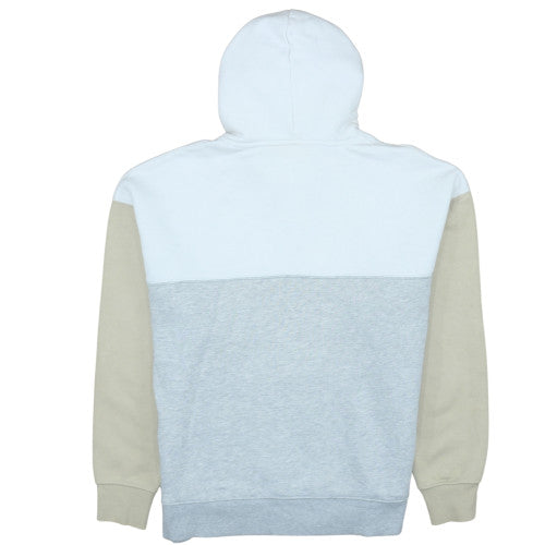 Umbro Men’s Beige White Grey Pullover Hoodie Size M