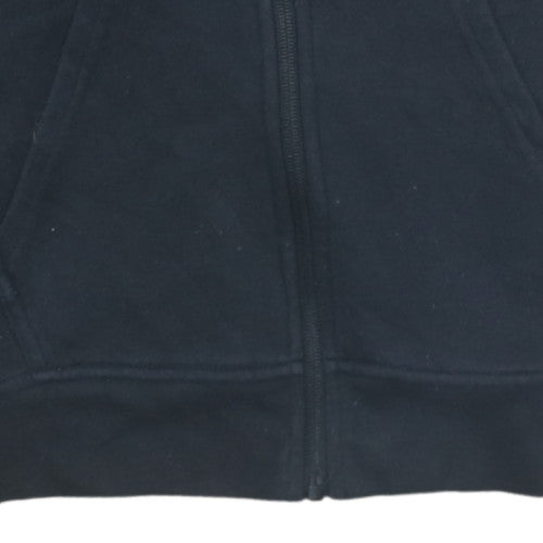 Canterbury Womens Black Size 6 Full Zip Hoodie Sweatshirt