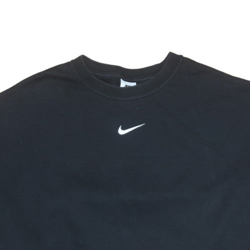 Nike Womens Black Crew Neck Pullover Sweatshirt M