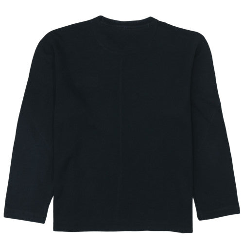 Puma Men's Black Small Fleece Pullover Sweatshirt Regular Fit