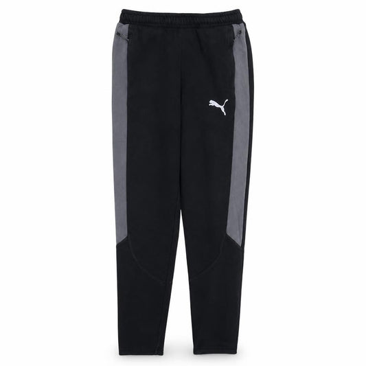 Front view of Puma Men's Black Slim Fit Jogger Trousers, size S