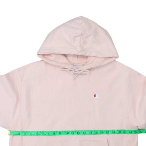 Champion Women's Pink Reverse Weave Pullover Hoodie Size M
