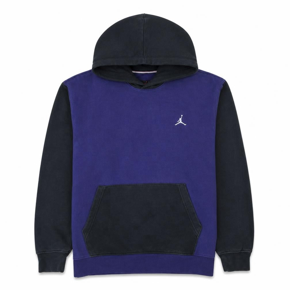 Jordan Men's Blue Pullover Hoodie Medium Regular Fit Logo Fleece