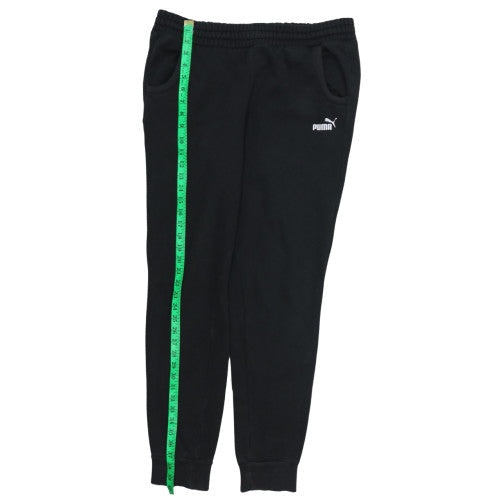 Puma Women’s Black Fleece Sweatpants Size 14 Regular Fit