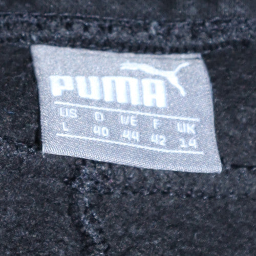 Puma Women’s Black Fleece Sweatpants Size 14 Regular Fit