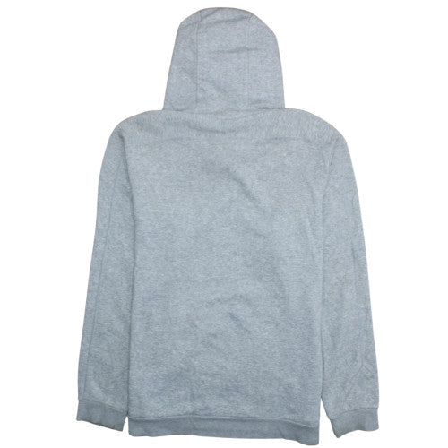 Adidas Men's Grey XL Pullover Hoodie with Logo Print