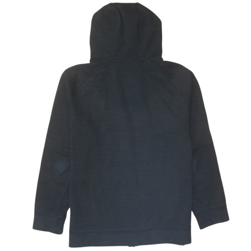 Superdry Men's Black Full Zip Hoodie Medium Fleece Sweatshirt