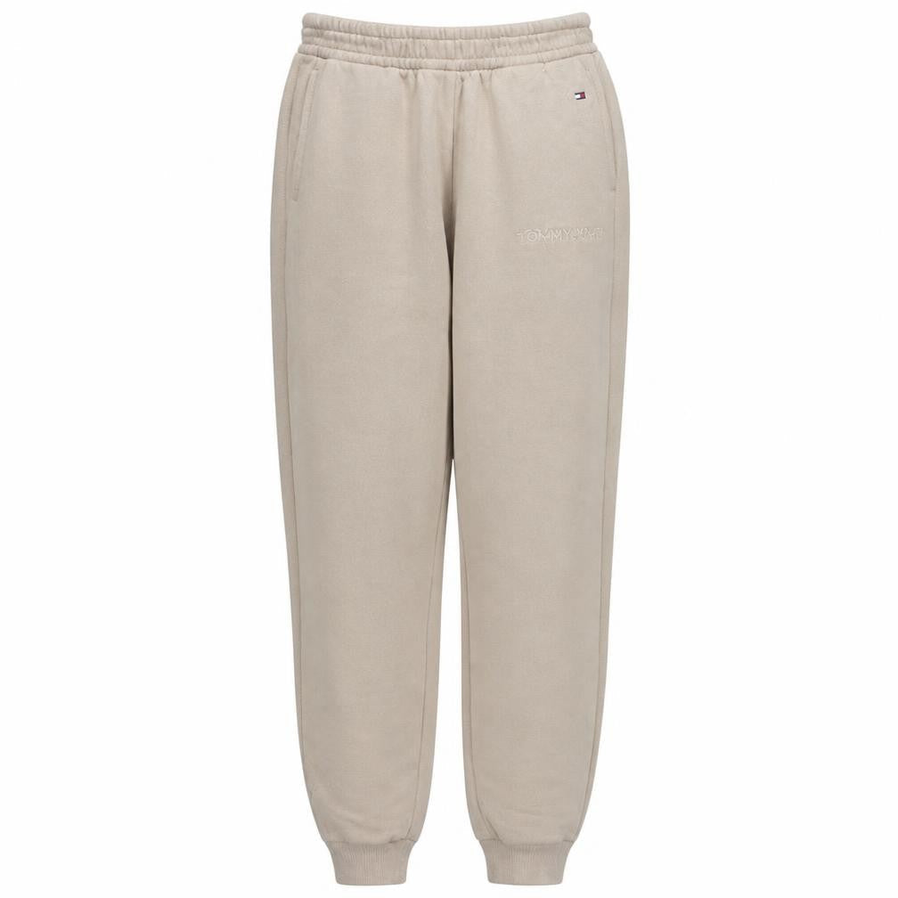 Tommy Hilfiger Womens Beige XXS Jogger Sweatpants Cotton Blend
