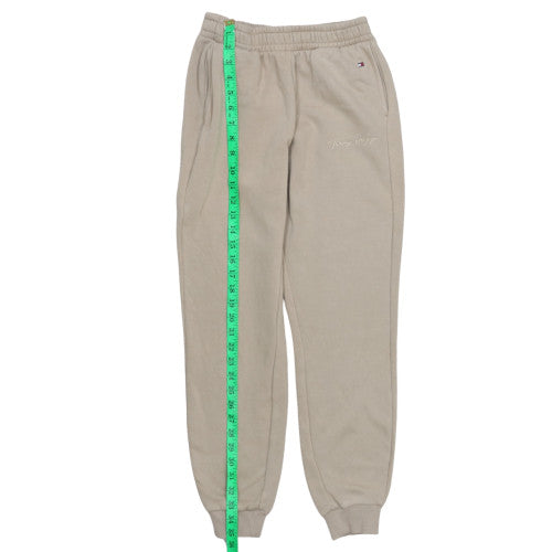 Tommy Hilfiger Womens Beige XXS Jogger Sweatpants Cotton Blend
