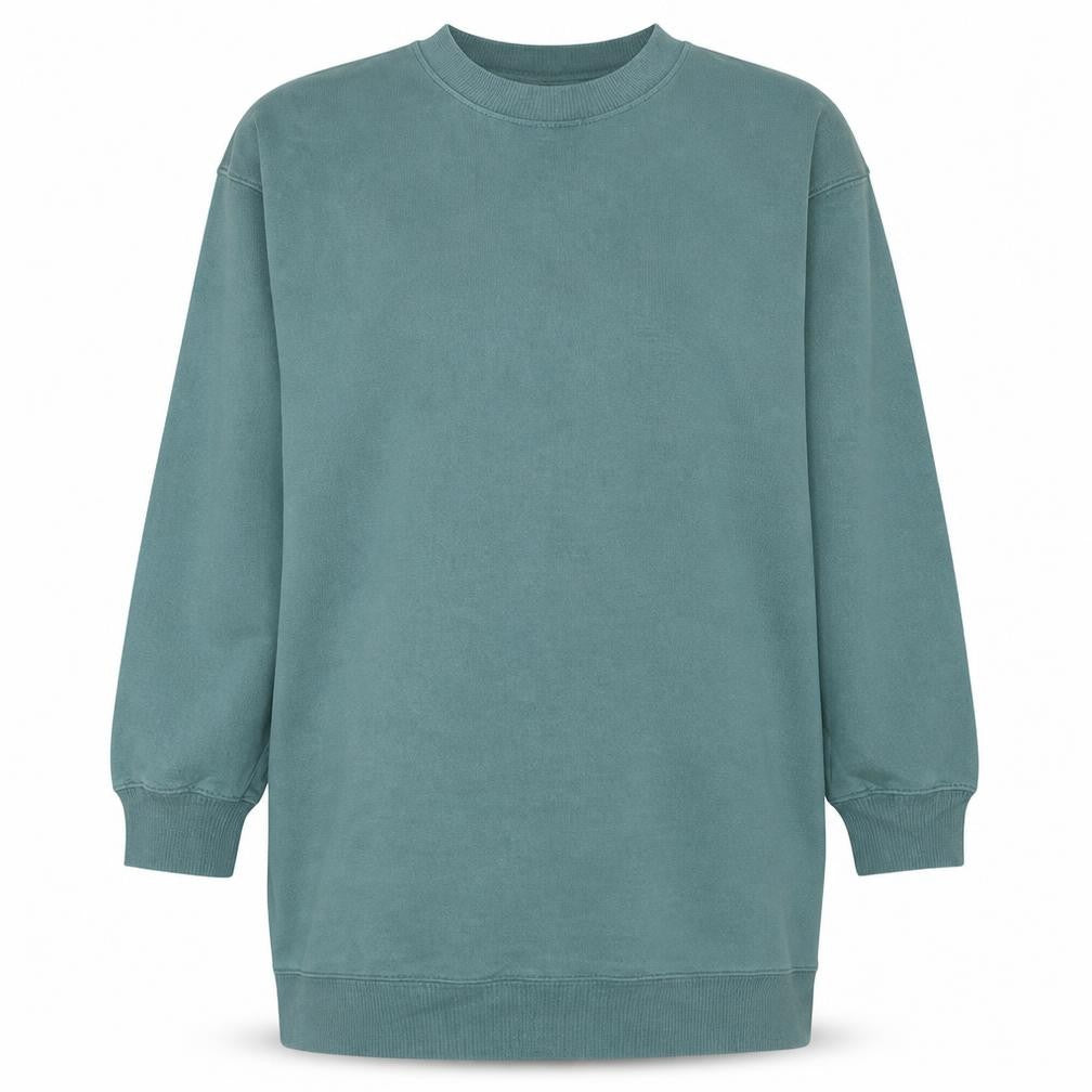 Dunnes Women’s Green Pullover Sweatshirt XS Crew Neck Casual