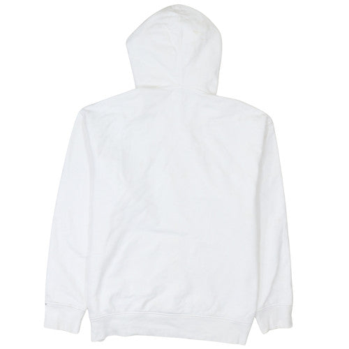Levi’s Men White Relaxed Pullover Hoodie Size L Cotton Fleece