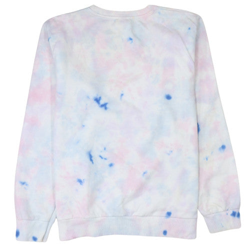 Ellesse Womens Multicoloured Tie Dye Pullover Sweatshirt UK 12