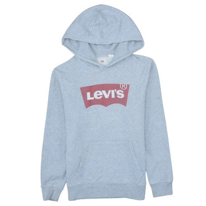 Levi's Mens Grey Small Pullover Hoodie with Logo