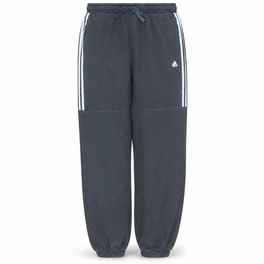 Adidas Womens Black Jogger Trousers M Regular Fit Fleece Activewear