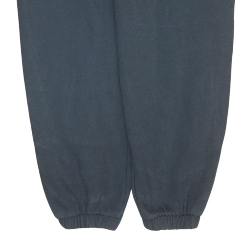 Adidas Womens Black Jogger Trousers M Regular Fit Fleece Activewear
