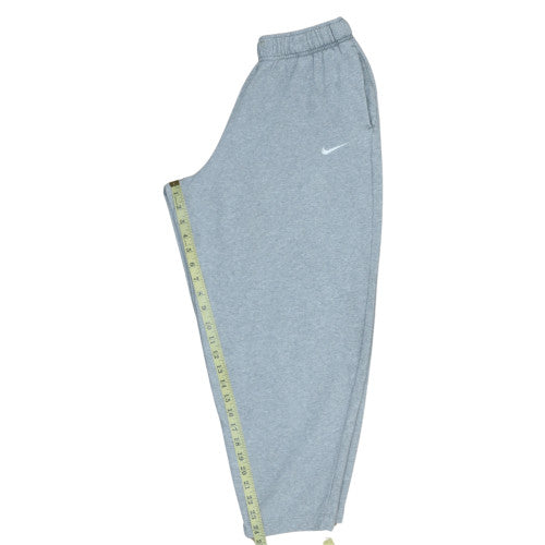 Nike Men's Grey Fleece Sweatpants Size S Regular Fit Activewear