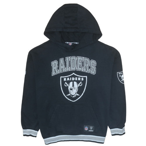 Primark NFL Raiders Black Men's Pullover Hoodie Size M