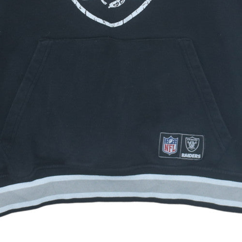 Primark NFL Raiders Black Men's Pullover Hoodie Size M