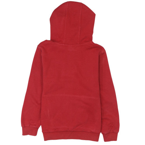 Nike Boys Red Pullover Hoodie Sweatshirt M 13-14 Years Fleece Logo