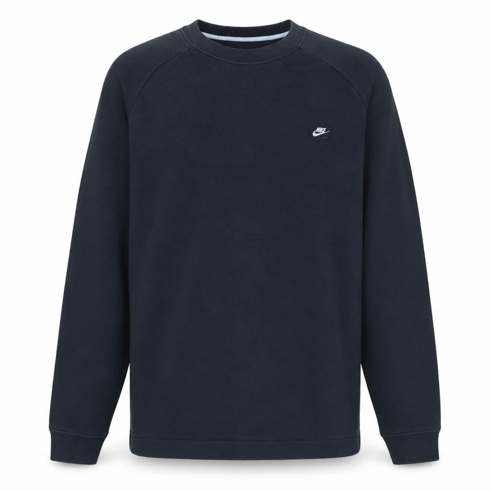 Nike Men's Black Crew Neck Pullover Sweatshirt M Regular Fit