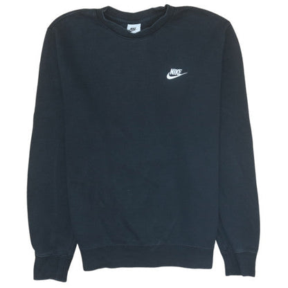 Nike Men's Black Small Pullover Crew Neck Sweatshirt