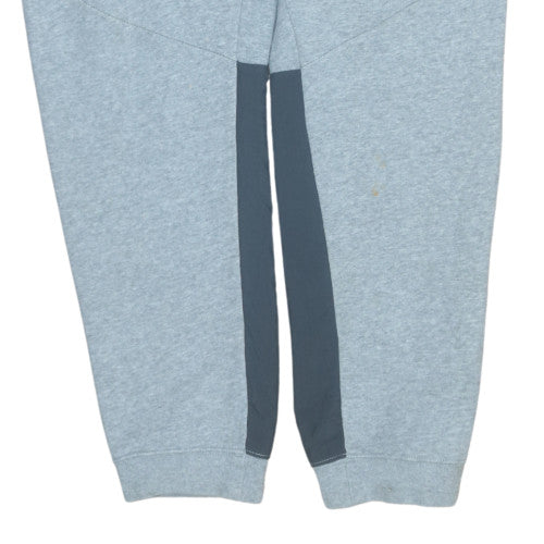 Nike Mens Grey Jogger Sweatpants L Fleece Activewear Tapered Fit
