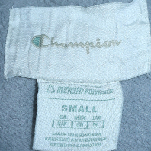Champion Men's Grey Pullover Hoodie Small Regular Fit