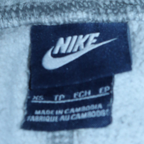Nike Mens Grey XS Regular Fit Fleece Sweatpants Joggers