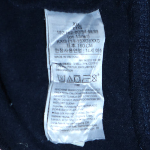 GAP Kids Girls Navy Blue Pullover Hoodie XXL (14-16) Cotton Blend