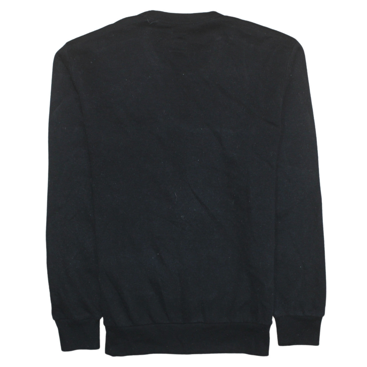 GAP Mens Black Crew Neck Logo Pullover Sweatshirt Size S