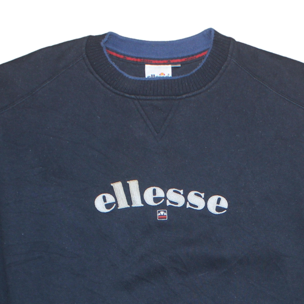 Ellesse Men's Navy Blue XL Crew Neck Pullover Sweatshirt