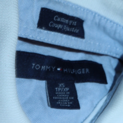 Tommy Hilfiger Men's White Slim Fit Polo Shirt XS Cotton Classic