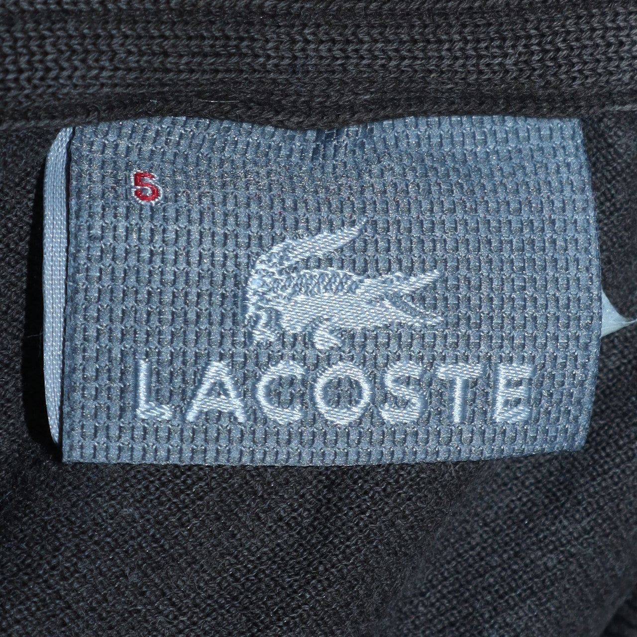 Lacoste Men's Brown Cotton Short Sleeve Polo Shirt Size L