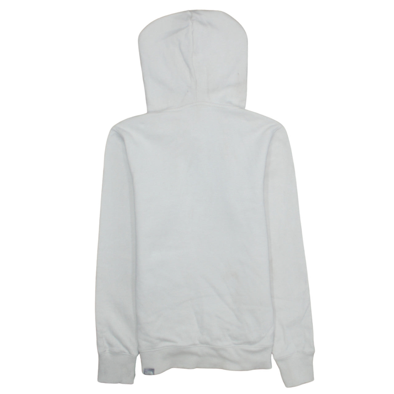 The North Face Womens White Small Pullover Hoodie Cotton Casual