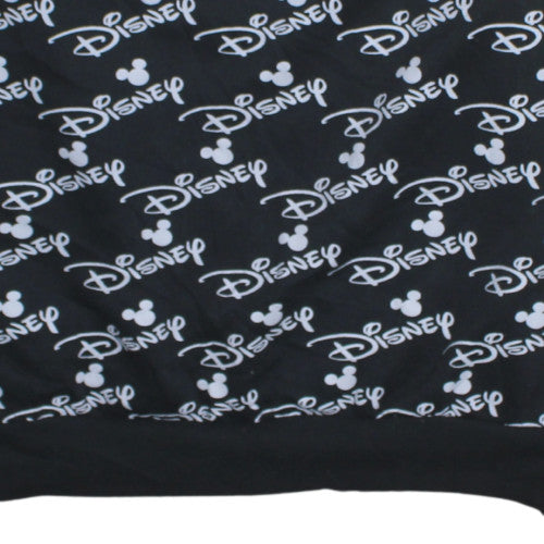 Disney Women Black XL Crew Neck Pullover Sweatshirt Mickey Print
