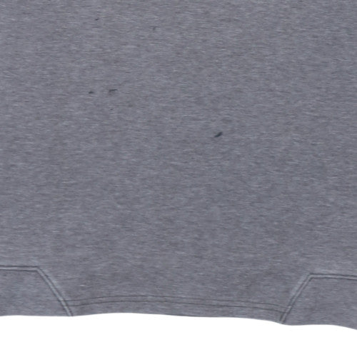 Under Armour Mens Grey 1/2 Zip ColdGear Sweatshirt M