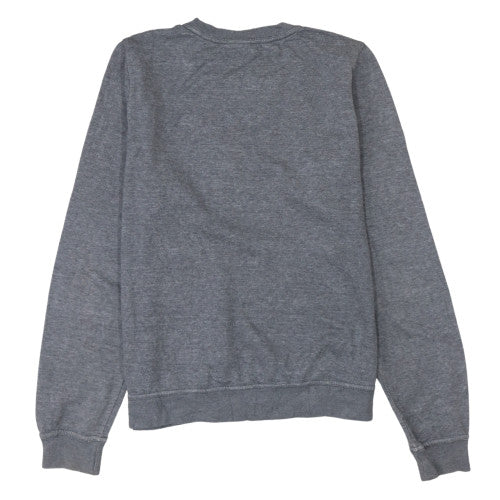 Nike Men's Grey Small Crew Neck Pullover Sweatshirt